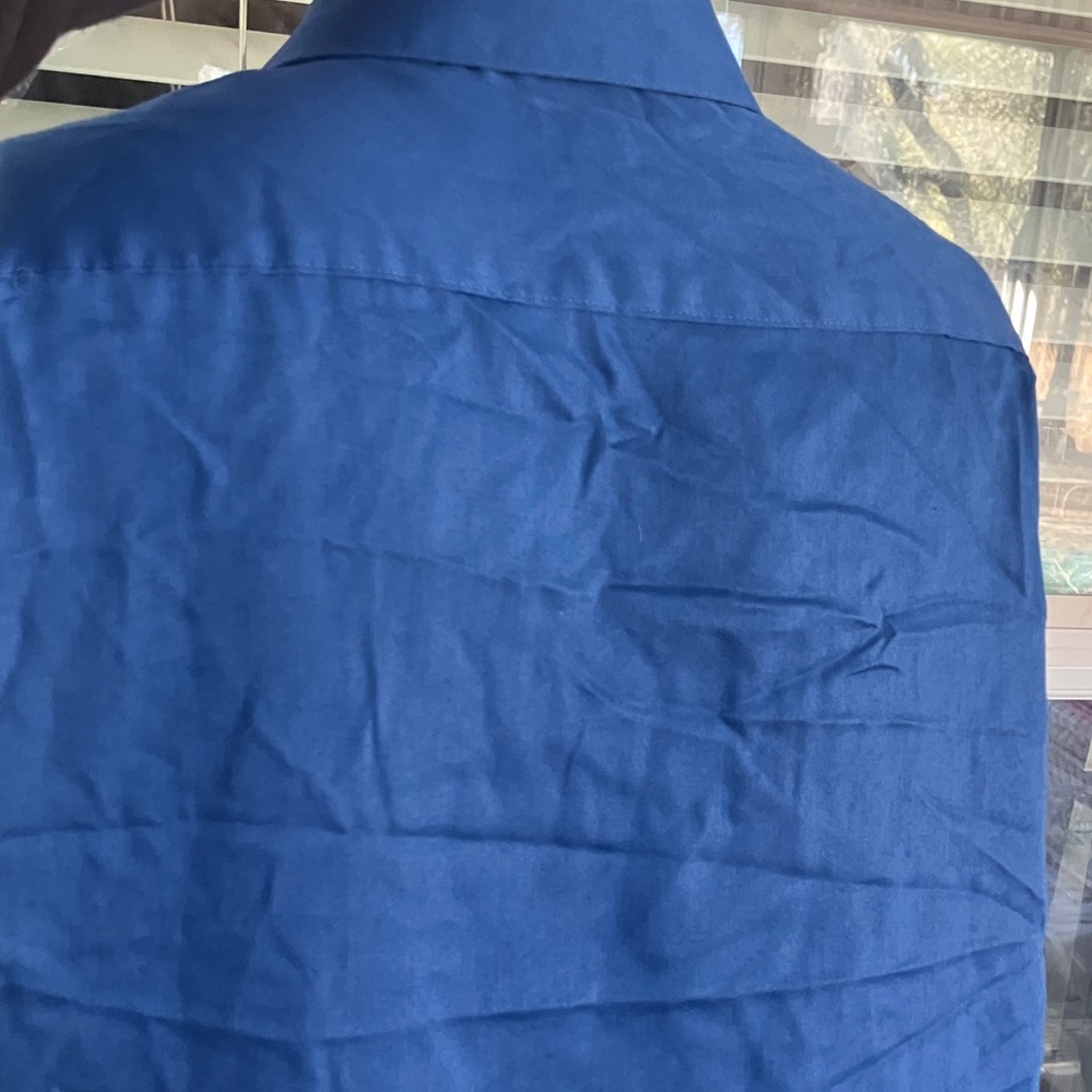 George Men's Deep Blue Shirt . - Picture 7 of 9